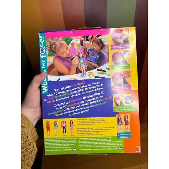 Y2K 2001 what’s her face glam fashion activity doll drawmissing some things - Picture 4 of 6